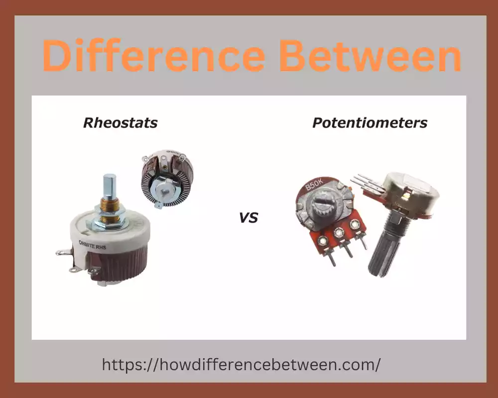 Potentiometer and Rheostat