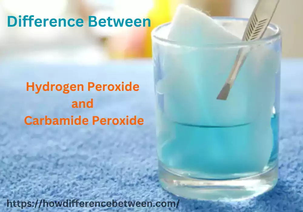Hydrogen Peroxide and Carbamide Peroxide