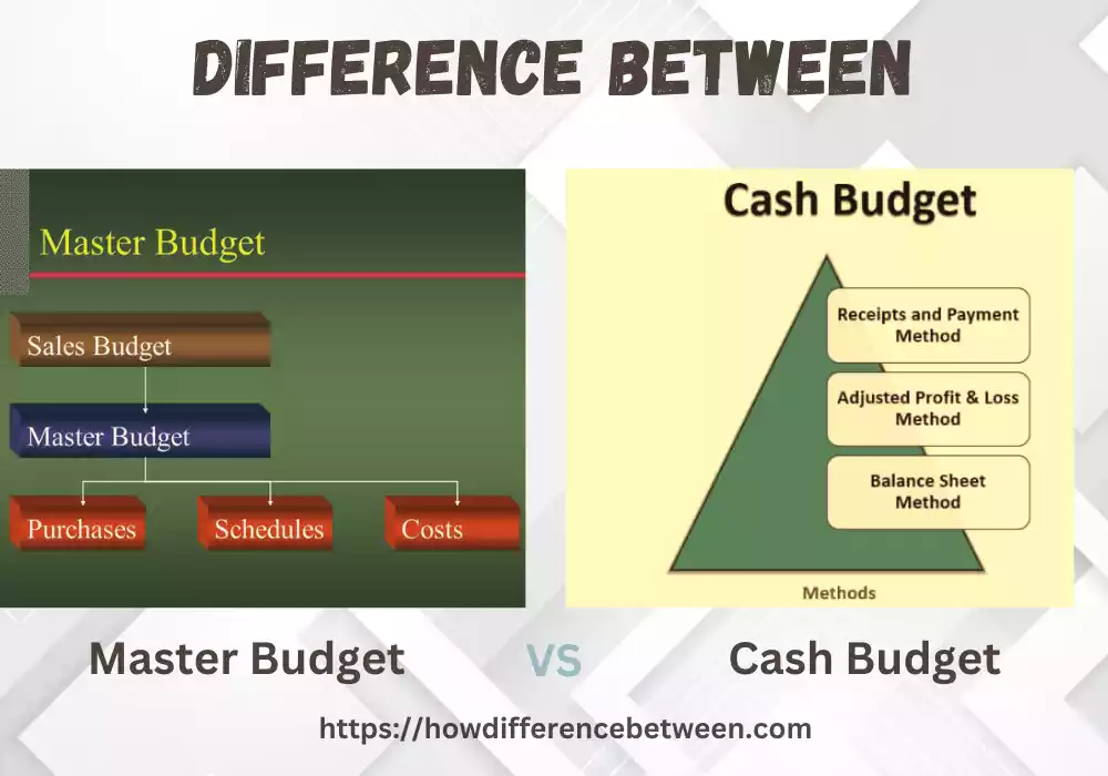 Master and Cash Budget