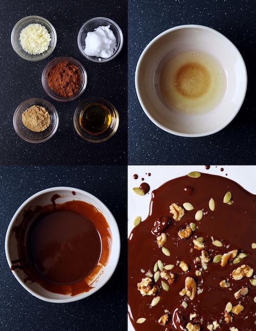 Making the process of Dark Chocolate